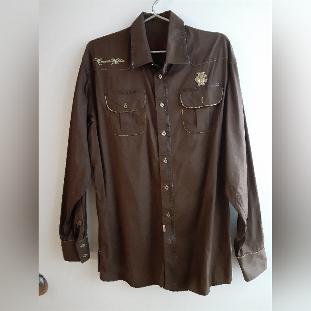 Men's button down shirt Crown Holder XL NWOT